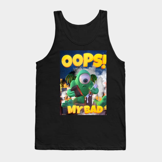 OOPS! My Bad Tank Top by TeeLabs